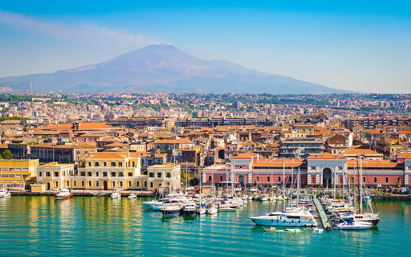 History and interesting facts about Catania
