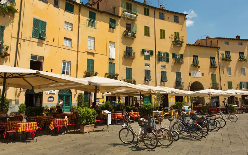 History and particularities of Lucca
