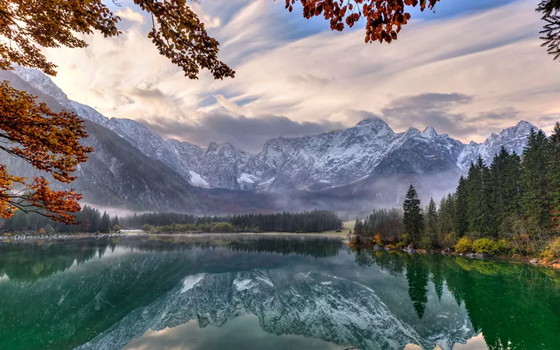 The Fusine Lakes in Friuli-Venezia Giulia