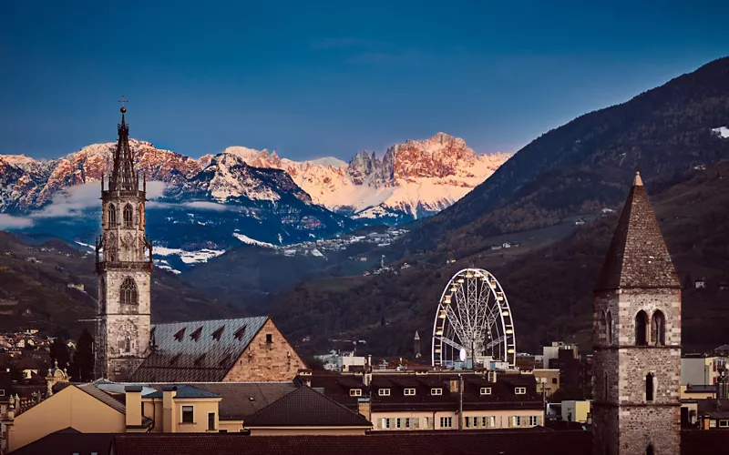 Stop off in Bolzano, the gateway to the Dolomites