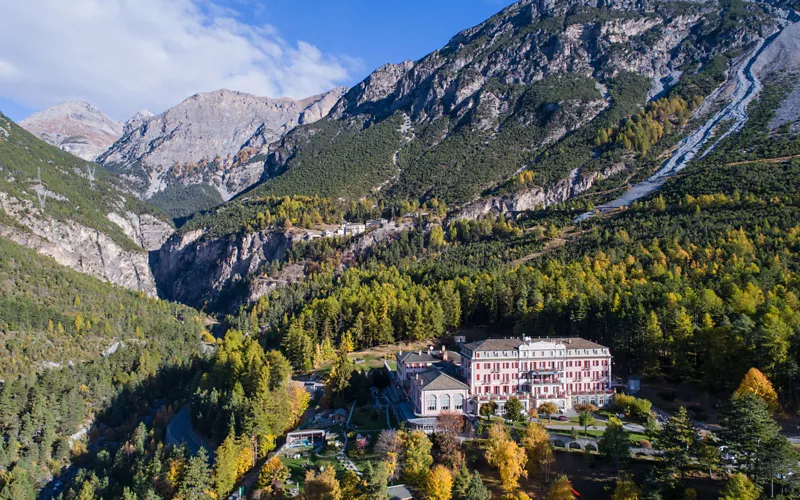 bormio thermal baths skiing or walking