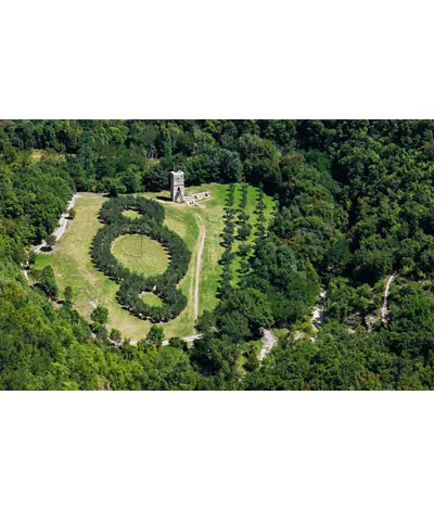 El Tercer Paraíso de Asís, una obra de arte que no te esperas en el Bosque de San Francisco