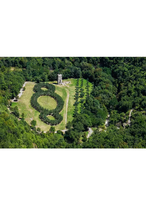 El Tercer Paraíso de Asís, una obra de arte que no te esperas en el Bosque de San Francisco