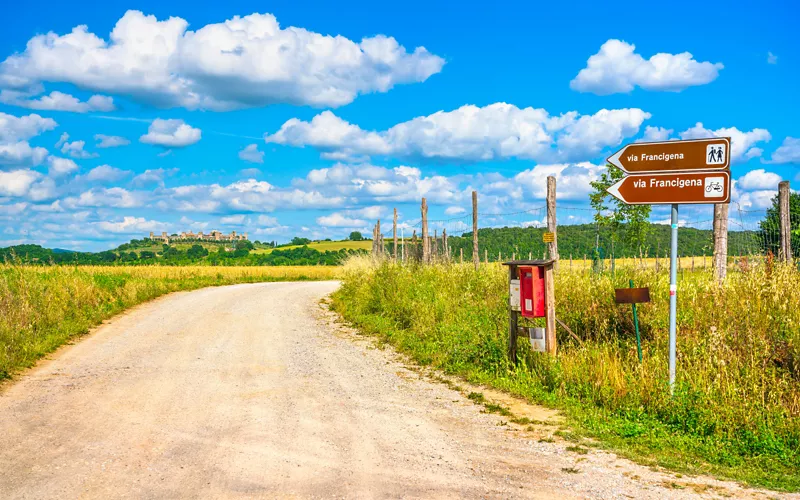 Caminhos na Toscana
