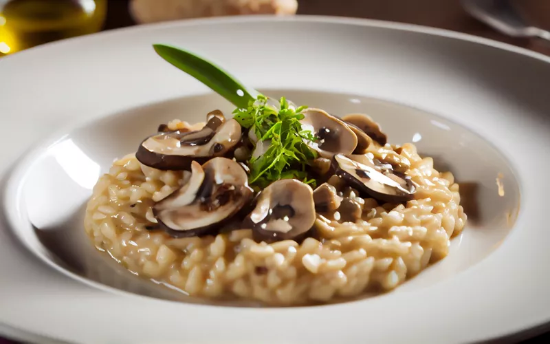 The risotto recipe and the pairing