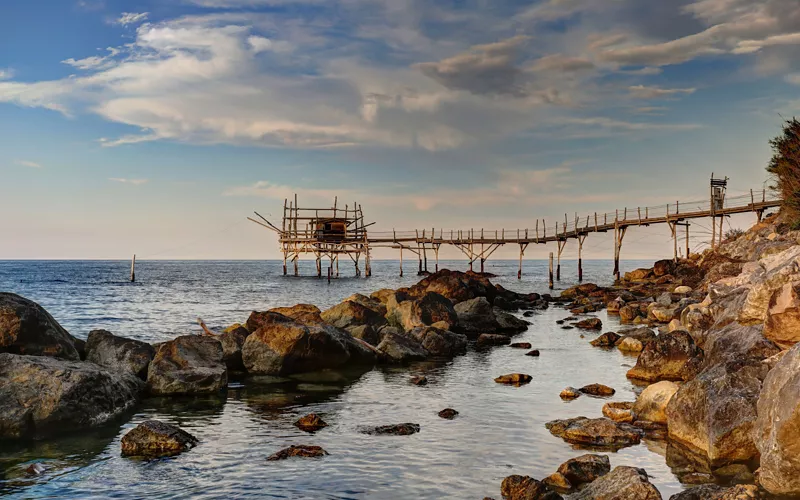 El Trabocco del Turchino, cantado por D'Annunzio