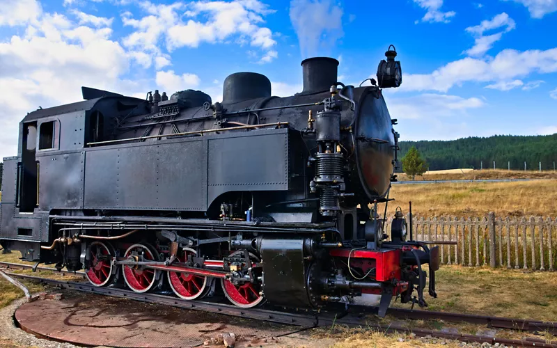 treno a vapore secolo scorso
