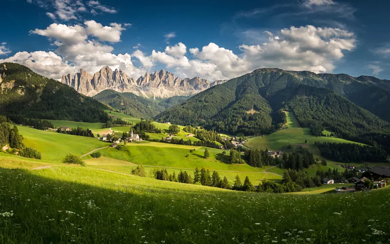 Chemins dans le Trentin-Haut-Adige