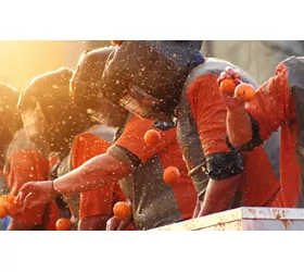 Batalla de las Naranjas en Ivrea