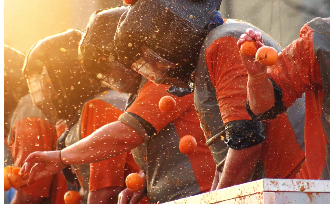 Batalla de las Naranjas en Ivrea