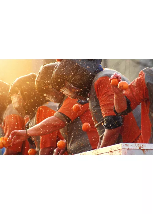 Batalla de las Naranjas en Ivrea