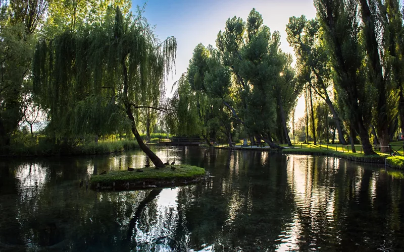 Les sources du Clitunno, un mariage parfait entre art et nature
