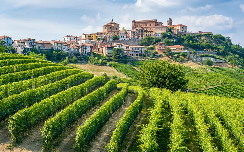 Biens naturels UNESCO dans le Piémont : les Langhe, Monferrato et Roero