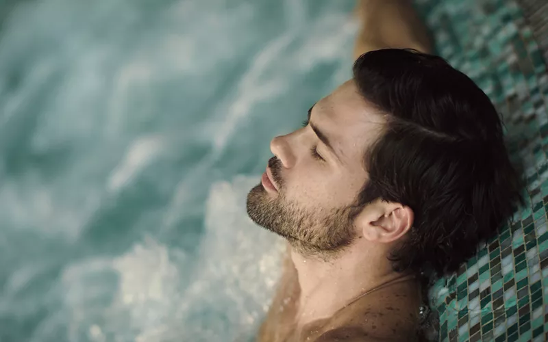 vacaciones de bienestar para hombres