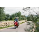 Das Valdera mit der Vespa