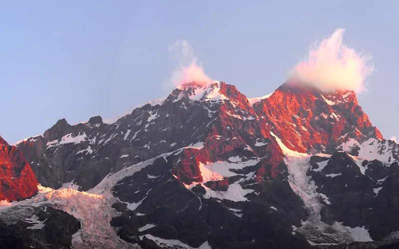 Il massiccio del Monte Rosa, un paradiso tra i ghiacci