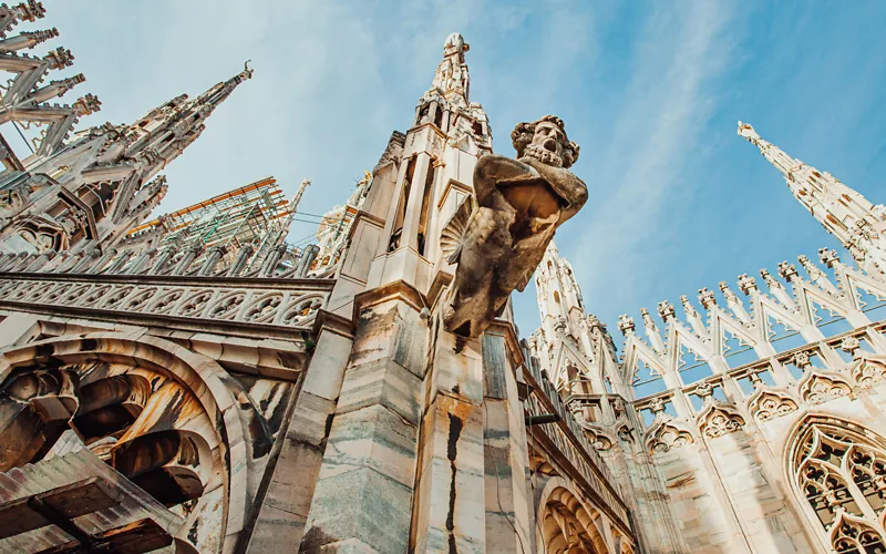 Agujas de la Catedral de Milán