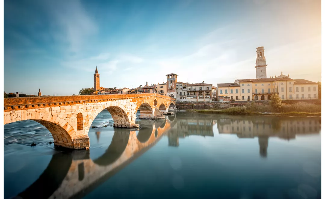 Ponte Pietra en Verona