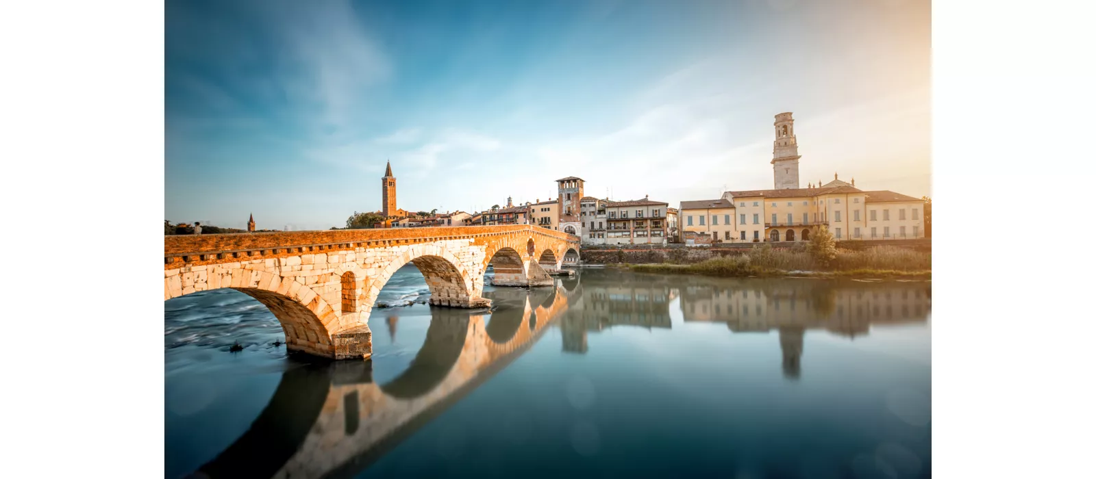 Ponte Pietra en Verona