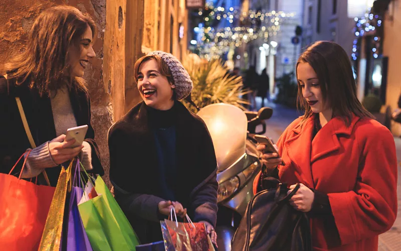 Via del Corso, Via Condotti und Via Borgognona