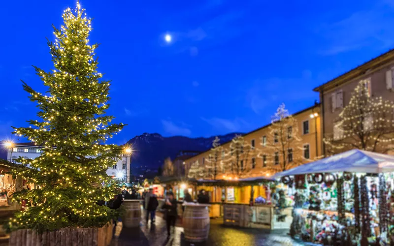 christmas market in trento