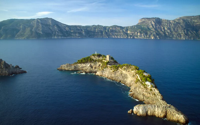 Las villas romanas de Punta Campanella