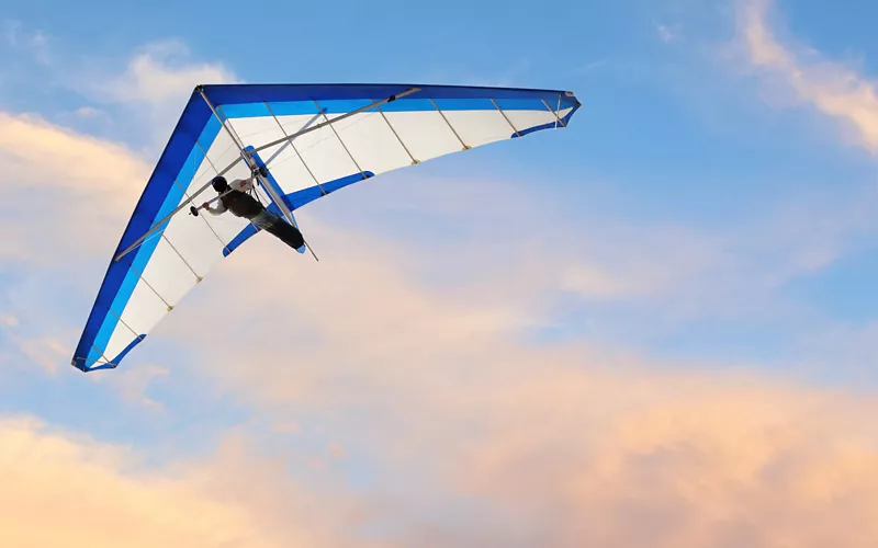 The thrill of tandem flying on a two-seater