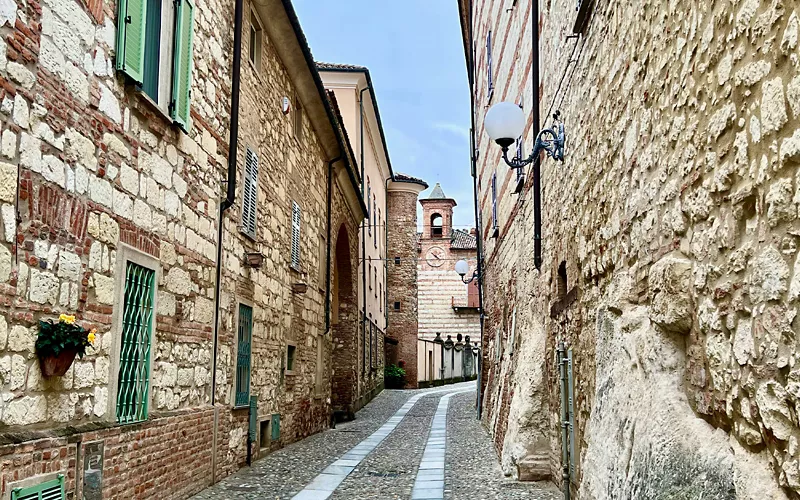 Cella Monte, strada