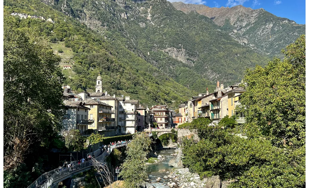 Chiavenna, ponte sul fiume Mera