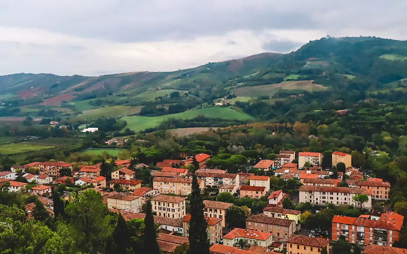 Paesaggio della valle di Brisighella