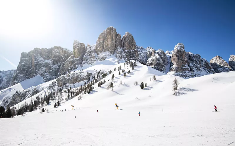 The tour around the Sella group: the Sellaronda