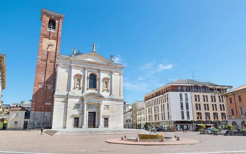 A Basílica de Santa Maria da Assunção em Gallarate