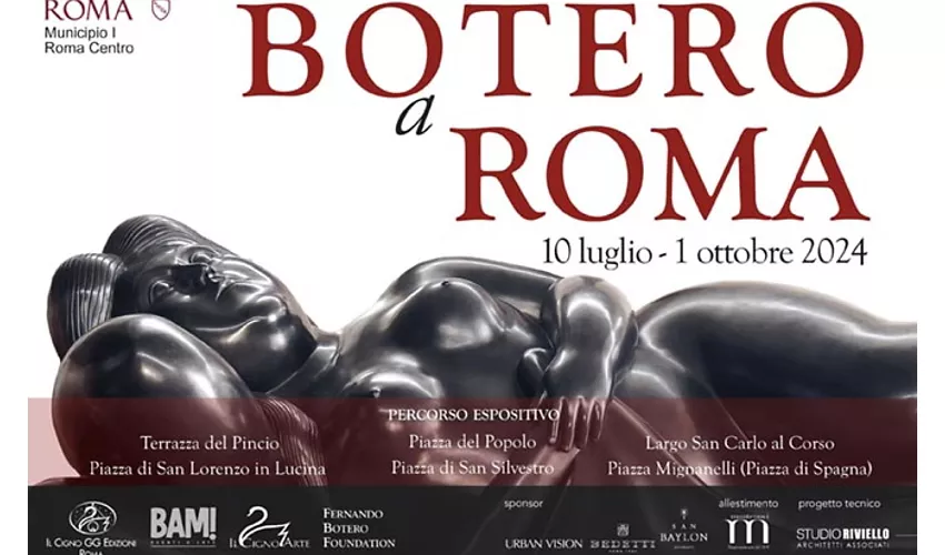 Botero a Roma: una mostra diffusa per le opere dell'artista colombiano