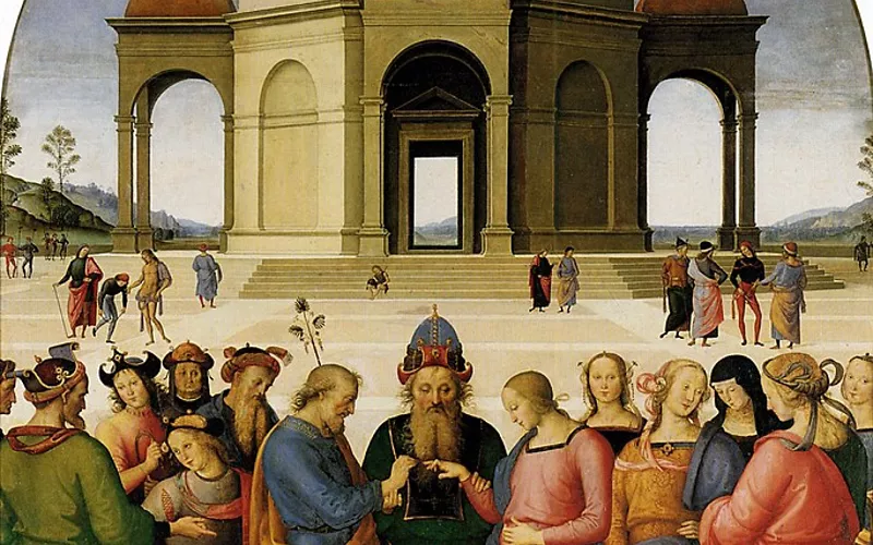 Aqui nasceu Perugino, um grande artista do Renascimento
