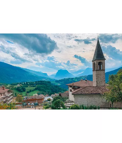 Garda Trentino and the villages of San Lorenzo Dorsino, Rango & Canale di Tenno  