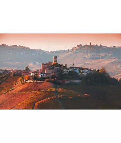 Langhe, Roero and Monferrato amidst precious vines, villages and castles