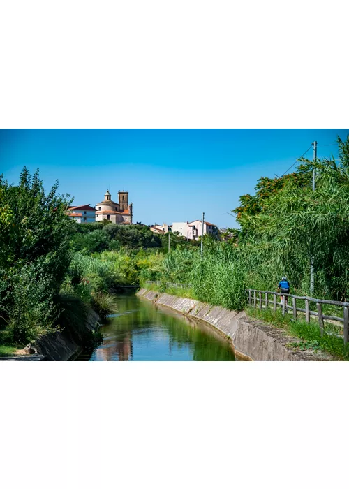 Voie cyclable et piétonne du canal Lunense