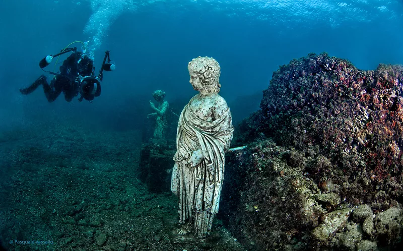 O Ninfeu Imperial Submerso de Punta Epitaffio