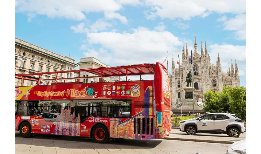 City Sightseeing Milan: Hop-on Hop-off Bus