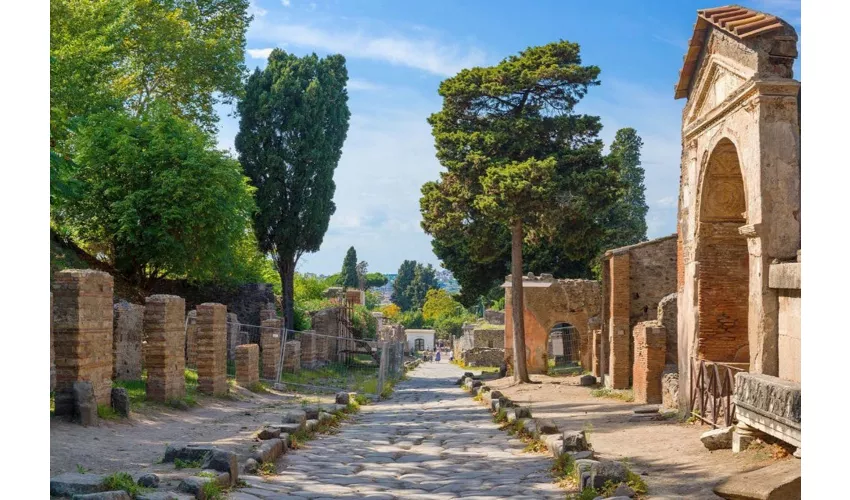 Pompei: Biglietto salta-coda + Treno ad alta velocità da Roma