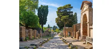 Pompei: Biglietto salta-coda + Treno ad alta velocità da Roma