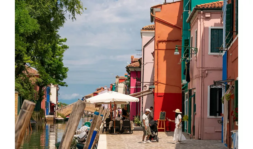 Murano e Burano: Tour guidato con 3 ore libere a Burano