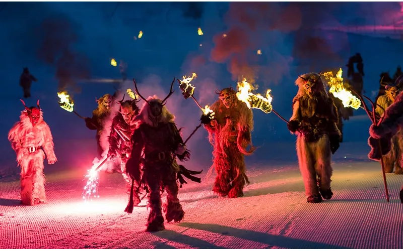 San Nicolò y los Krampus