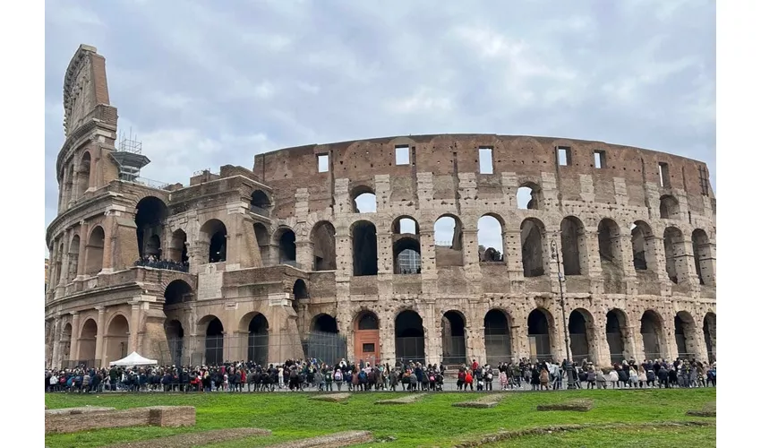 Colosseo, Foro Romano e Palatino + Tour guidato per gruppi ristretti