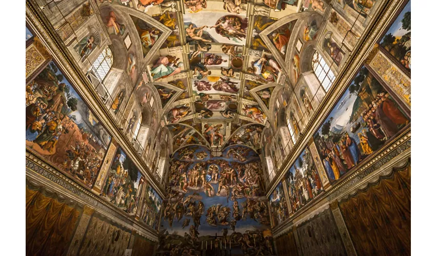 Museos Vaticanos: Entrada rápida + Visita a los Jardines Vaticanos en minibús