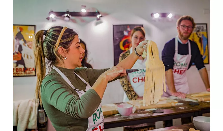 Roma: Corso di cucina Spritz e Spaghetti