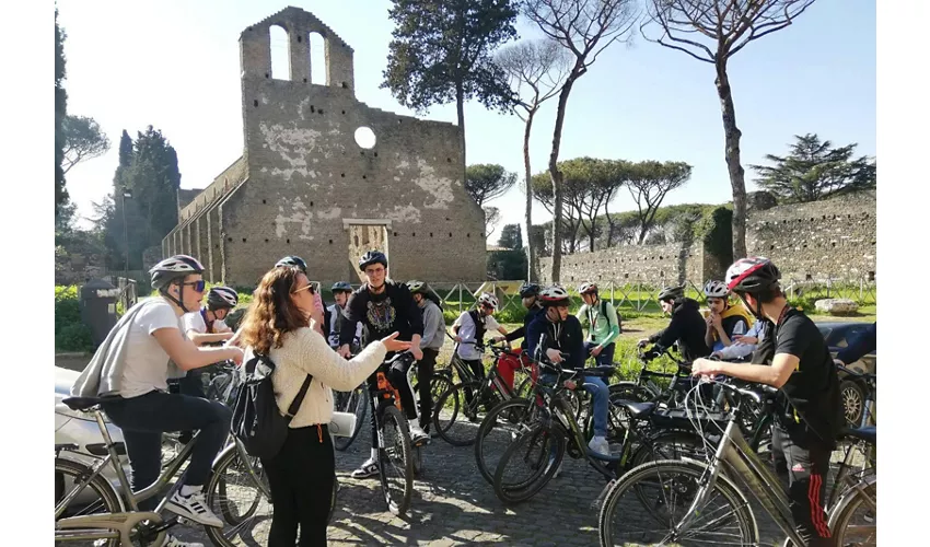 Vía Apia: Recorrido guiado en bicicleta eléctrica