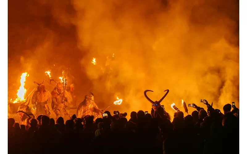 San Nicolò y los Krampus