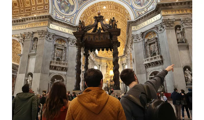 Musei Vaticani e Basilica di San Pietro: Biglietto Fast Track + Visita guidata