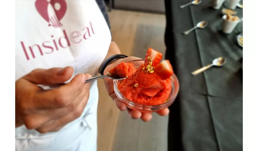 Roma: Clase de elaboración de helado y fettuccine